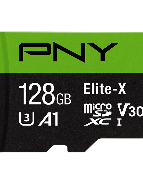 Load image into Gallery viewer, PNY Micro SD Elite-X U3/A1/V30 128GB
