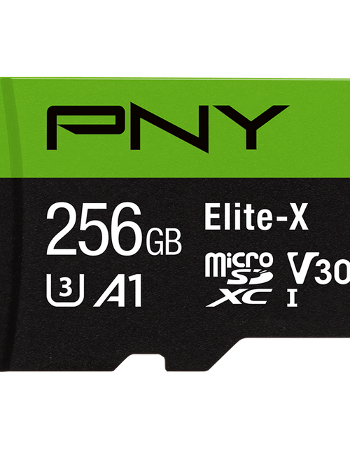 Load image into Gallery viewer, PNY Micro SD Elite-X U3/A1/V30 256GB
