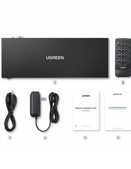 Load image into Gallery viewer, UGREEN 4x4 HDMI Matrix Switch Box/70436
