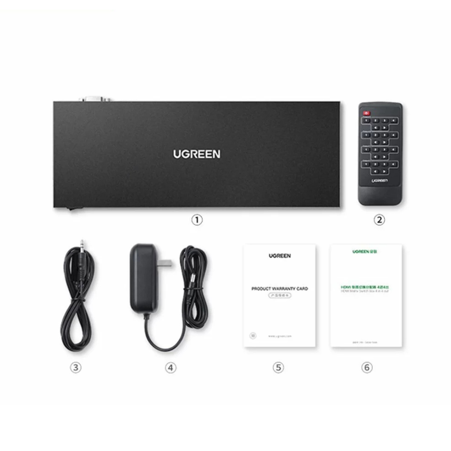 UGREEN 4x4 HDMI Matrix Switch Box/70436