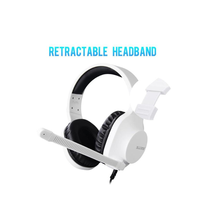 Sades Spirits Multiplatform Headset (White)-SA-721