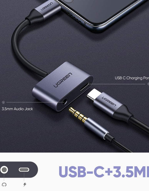 Load image into Gallery viewer, 2 Ports USB-C Hub + 3.5mm Audio/50596
