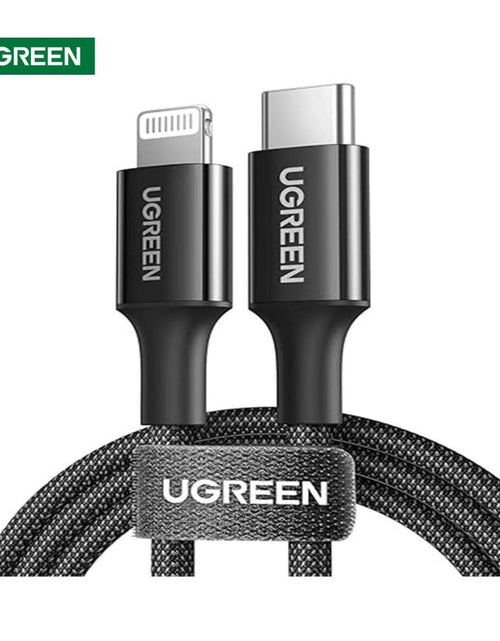 Load image into Gallery viewer, UGREEN USB-C to Lightning Cable 1m (Black)-90493
