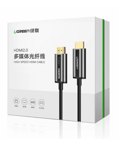 Load image into Gallery viewer, HDMI Zinc Alloy optical Fiber Cable
