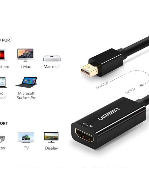 Load image into Gallery viewer, Mini DP to HDMI Converter 4K/40360
