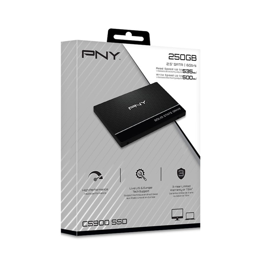 PNY CS900 250GB SATA SSD/ S11-SSD7CS900-250-RB