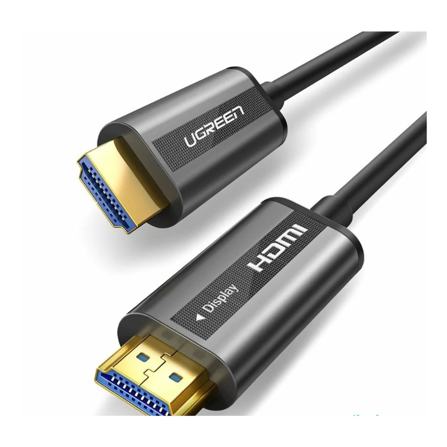 HDMI Zinc Alloy optical Fiber Cable