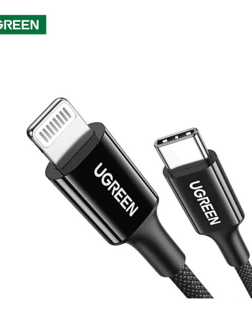 Load image into Gallery viewer, UGREEN USB-C to Lightning Cable 1m (Black)-90493
