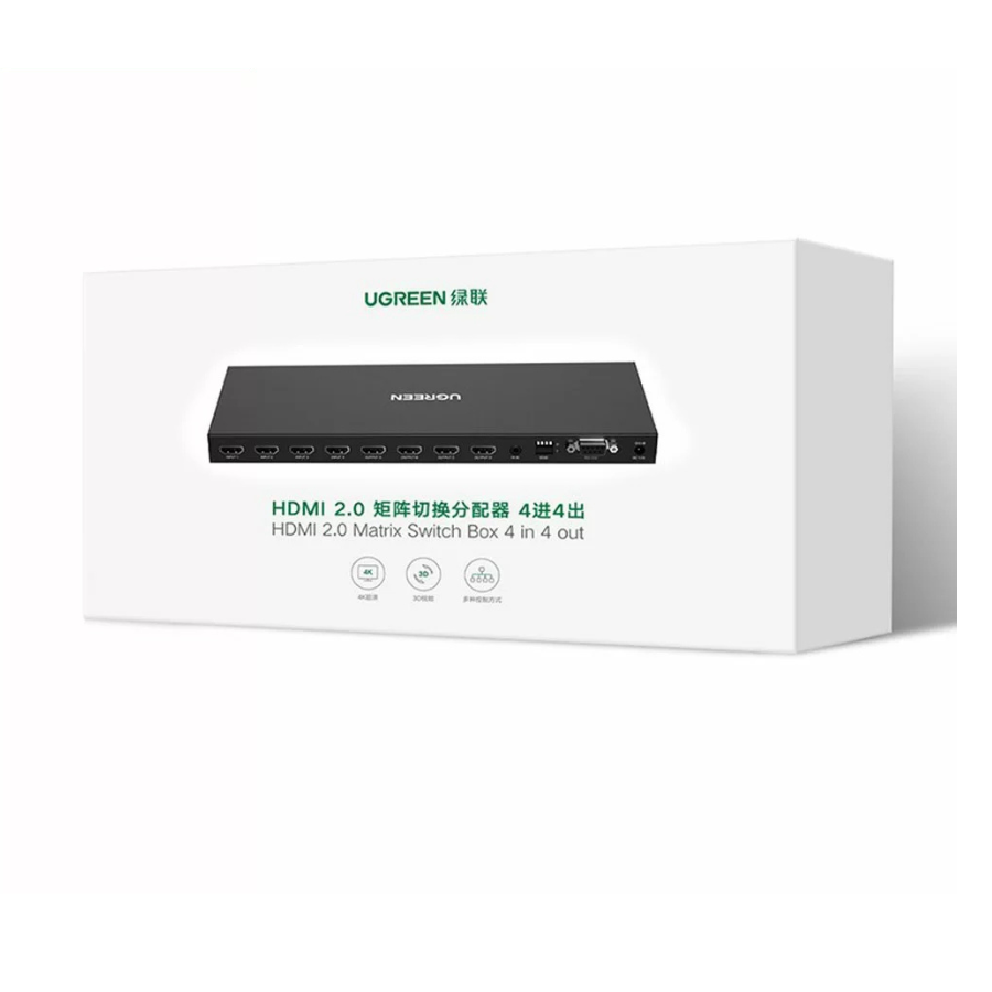 UGREEN 4x4 HDMI Matrix Switch Box/70436