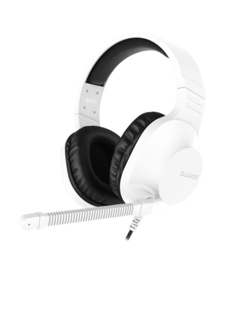 Load image into Gallery viewer, Sades Spirits Multiplatform Headset (White)-SA-721
