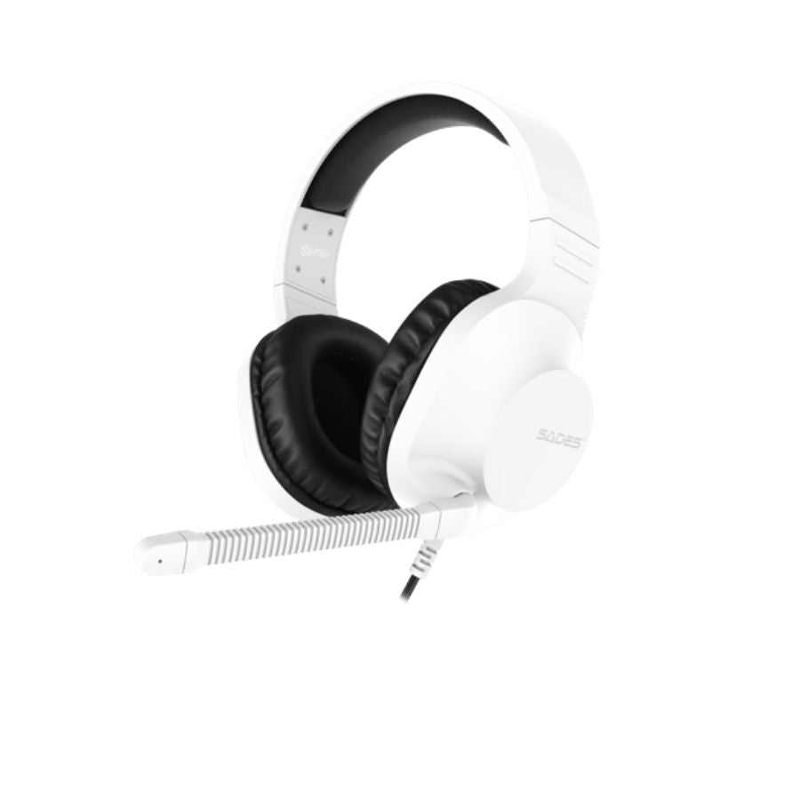 Sades Spirits Multiplatform Headset (White)-SA-721