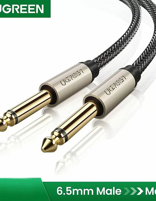 Load image into Gallery viewer, 6.5mm Male-Male Stereo Auxiliary Aux cable 10m/40815
