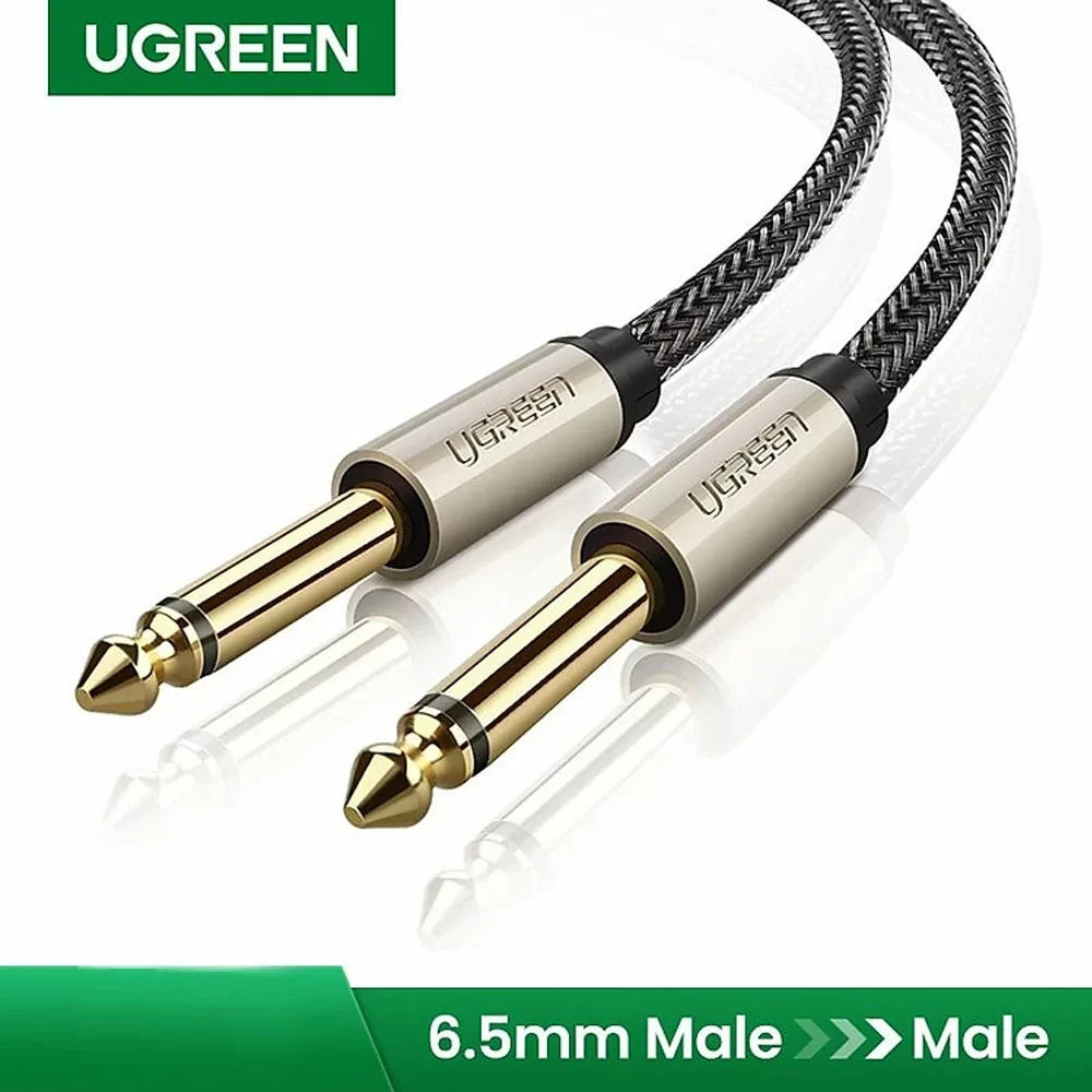 6.5mm Male-Male Stereo Auxiliary Aux cable 10m/40815