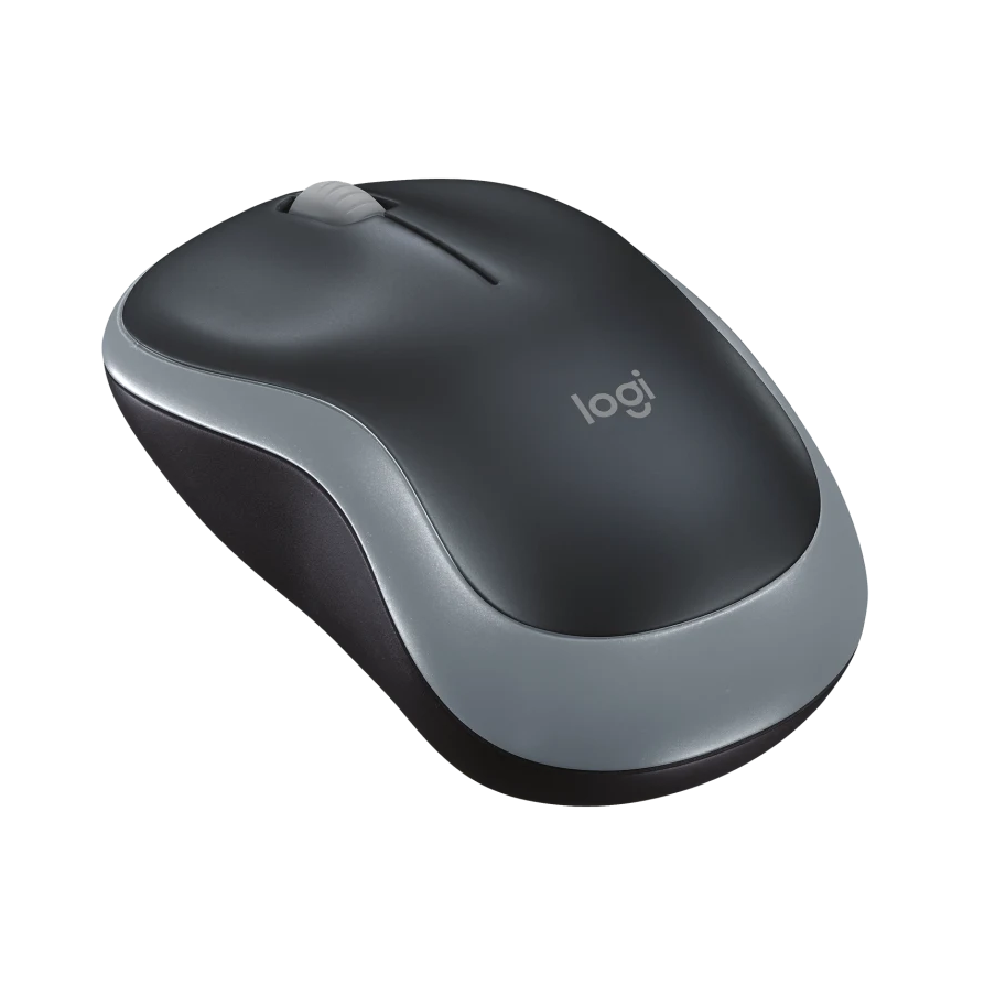 LOGITECH WIRELESS MOUSE M185-GREY