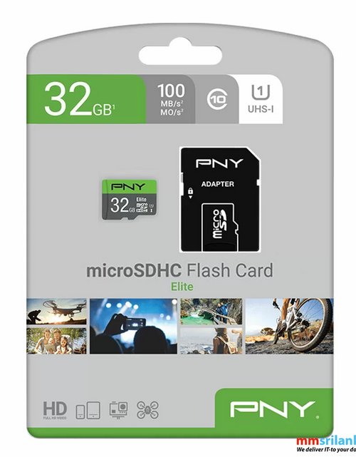 Load image into Gallery viewer, PNY Micro SD 32GB/PSDU32GU1GW-BR20
