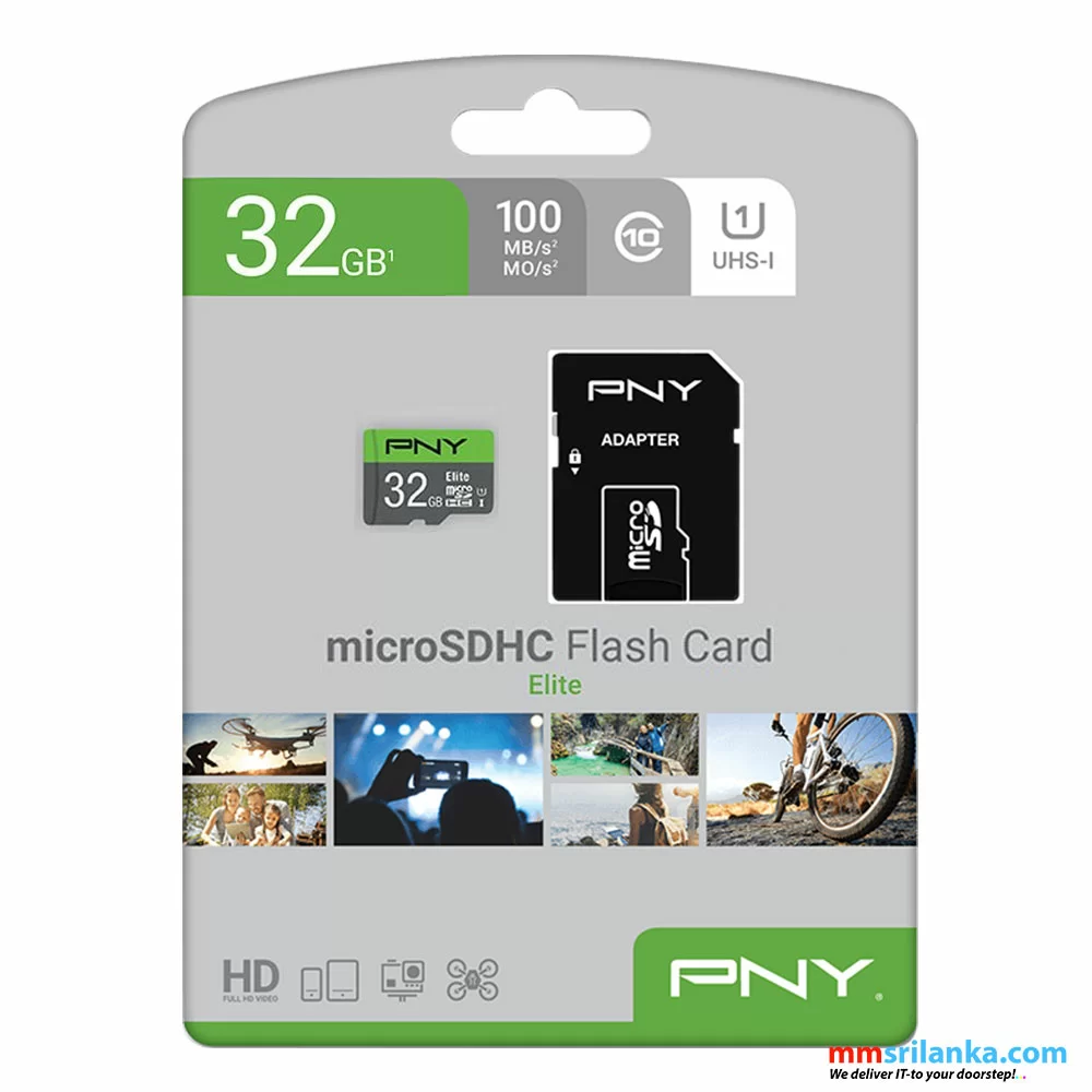 PNY Micro SD 32GB/PSDU32GU1GW-BR20