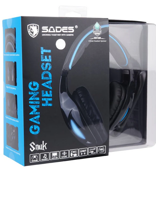 Load image into Gallery viewer, Snuk Virtual 7.1 Gaming Headset/SA-902
