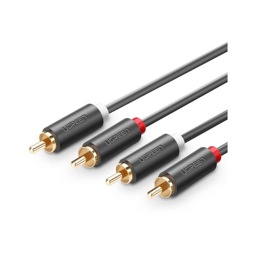 Load image into Gallery viewer, UGREEN 2RCA Male to 2RCA Male Cable 5m (Black),AV104/10520,
