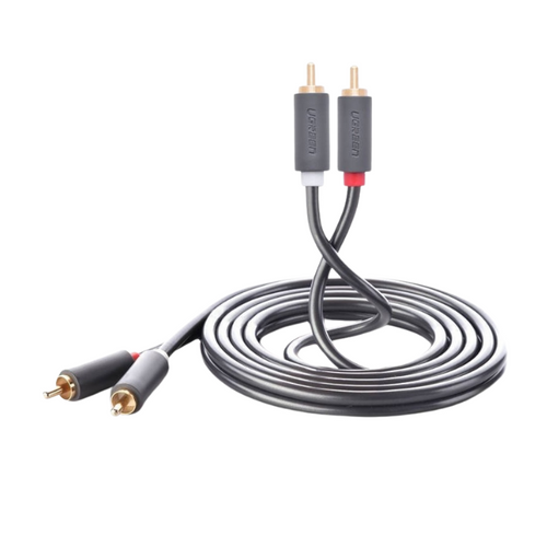 Load image into Gallery viewer, UGREEN 2RCA Male to 2RCA Male Cable 5m (Black),AV104/10520,
