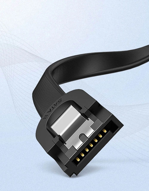 Load image into Gallery viewer, UGREEN Angled SATA 3 Data Cable 0.5m (Black),US217,30797
