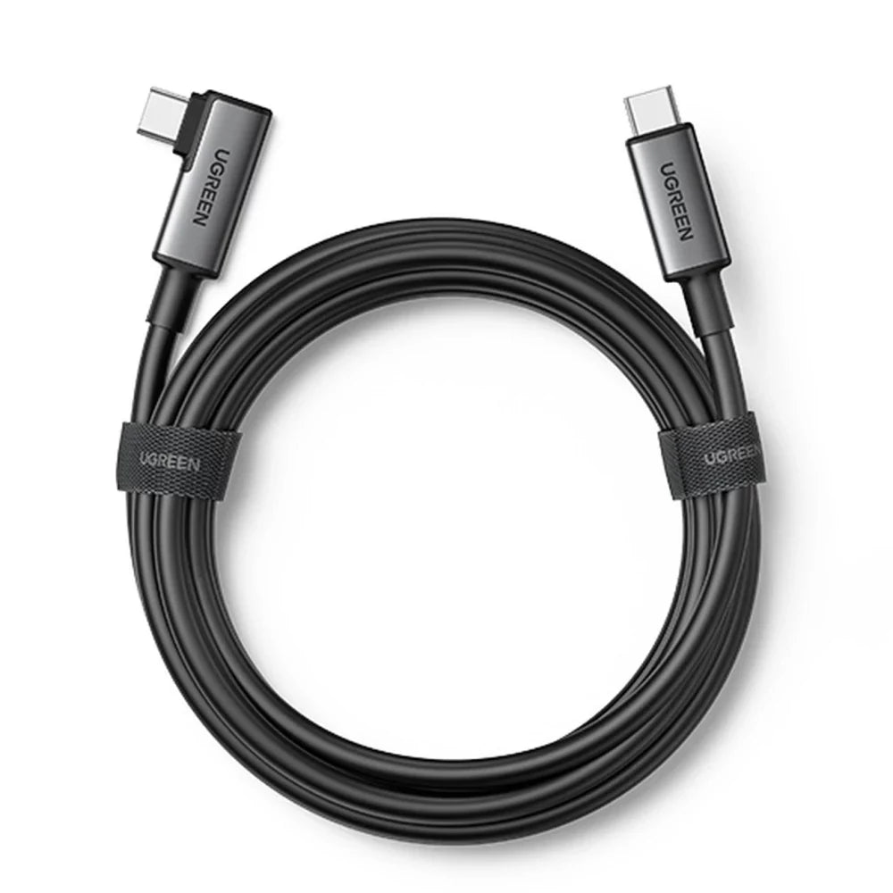 UGREEN Right Angle USB-C to USB-C Cable 5m (Black)/90629