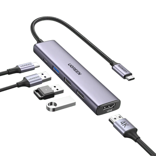 Load image into Gallery viewer, UGREEN USB-C Multifunction Adapter/15495
