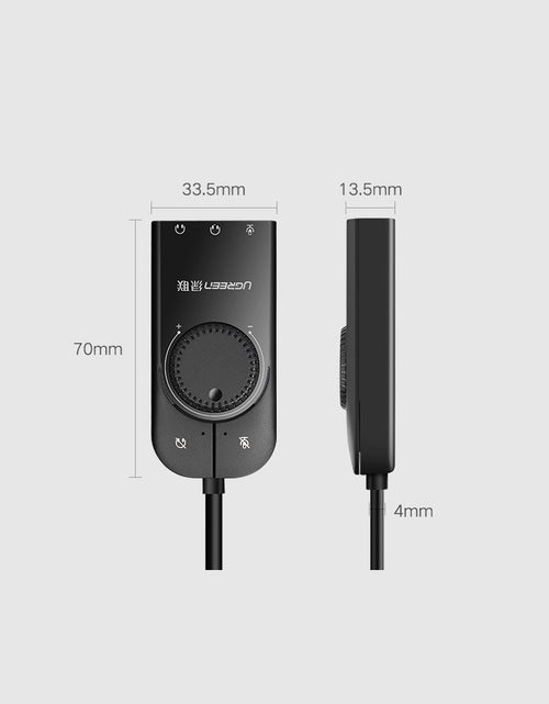 Load image into Gallery viewer, UGREEN USB External Stereo Sound Adapter 15cm/40964
