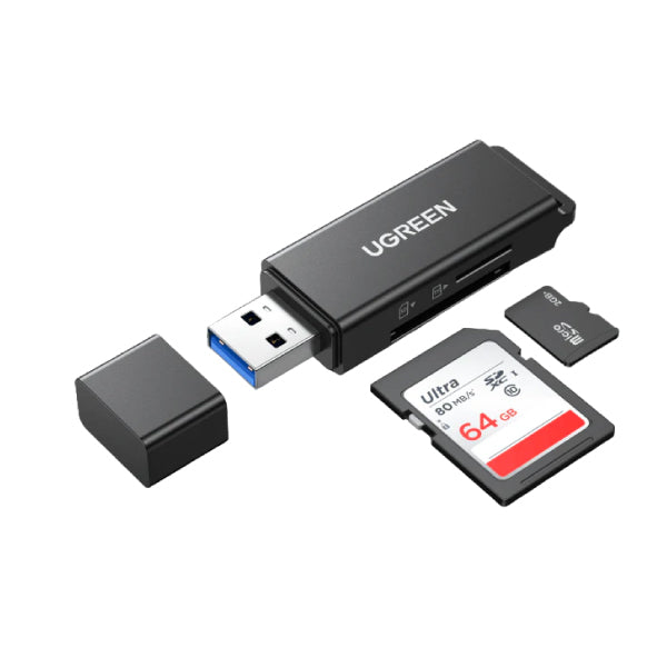 USB 3.0 to TF + Dual Card Reader/40752