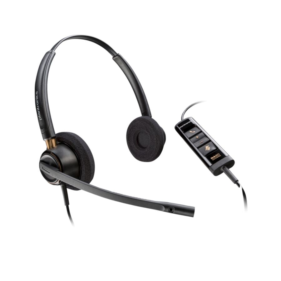 Poly EncorePro 525 USB-A Stereo Headset (783R3AA)