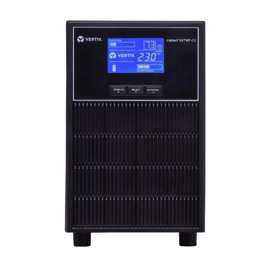 Liebert GXT MT+ CX 1 kVA Std. Backup