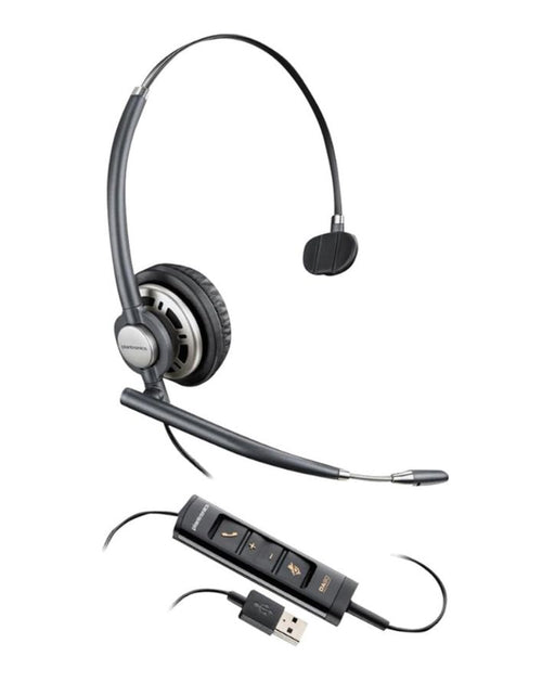 Load image into Gallery viewer, Poly EncorePro 715 USB-A Monoaural Headset TAA (783N5AA)
