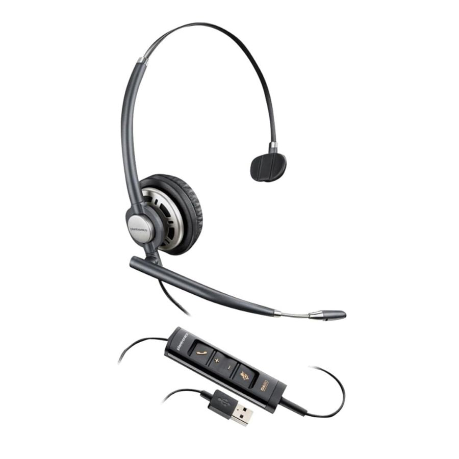 Poly EncorePro 715 USB-A Monoaural Headset TAA (783N5AA)