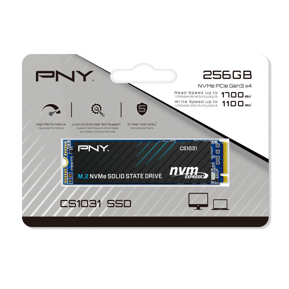 PNY CS1031 500GB M.2 PCIe Nvme SSD